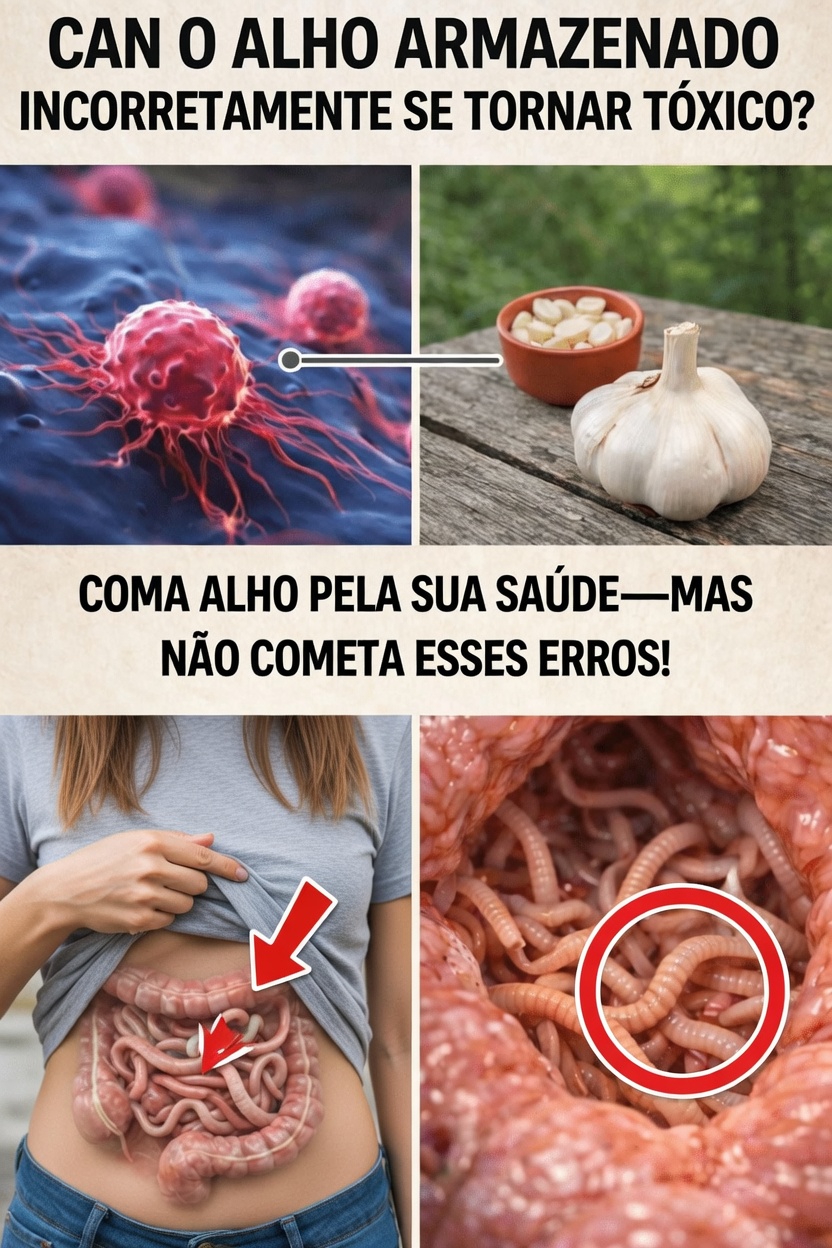 O alho armazenado de forma inadequada é realmente um risco oculto na sua cozinha? Dicas de armazenamento e uso seguros que você precisa conhecer