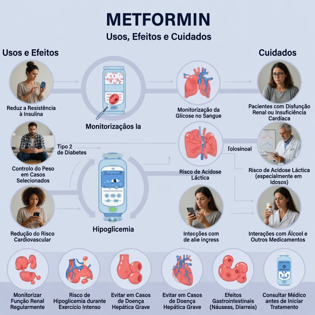 O Que Realmente Acontece com Seu Corpo Quando Você Toma Metformina: Um Olhar Claro Sobre Seus Efeitos