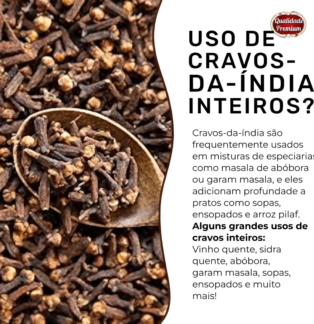 O que são os cravos-da-índia e por que são especiais?