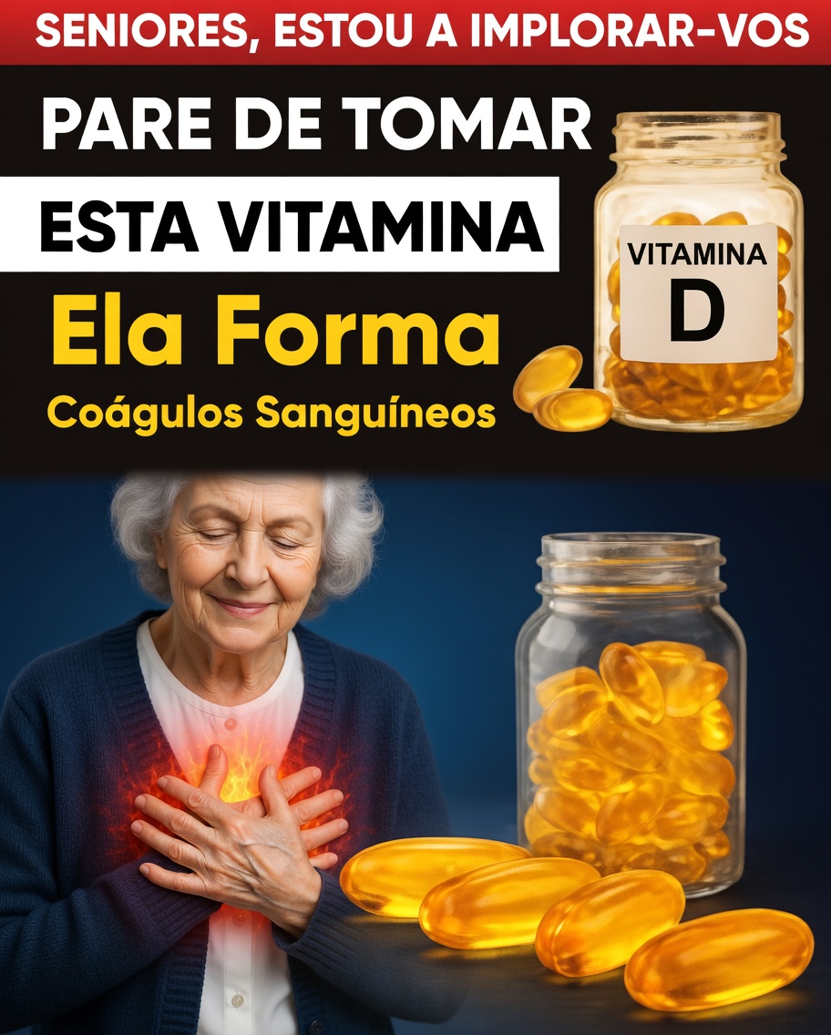 Esta vitamina comum está colocando os idosos em maior risco de coágulos sanguíneos? O que a ciência realmente diz