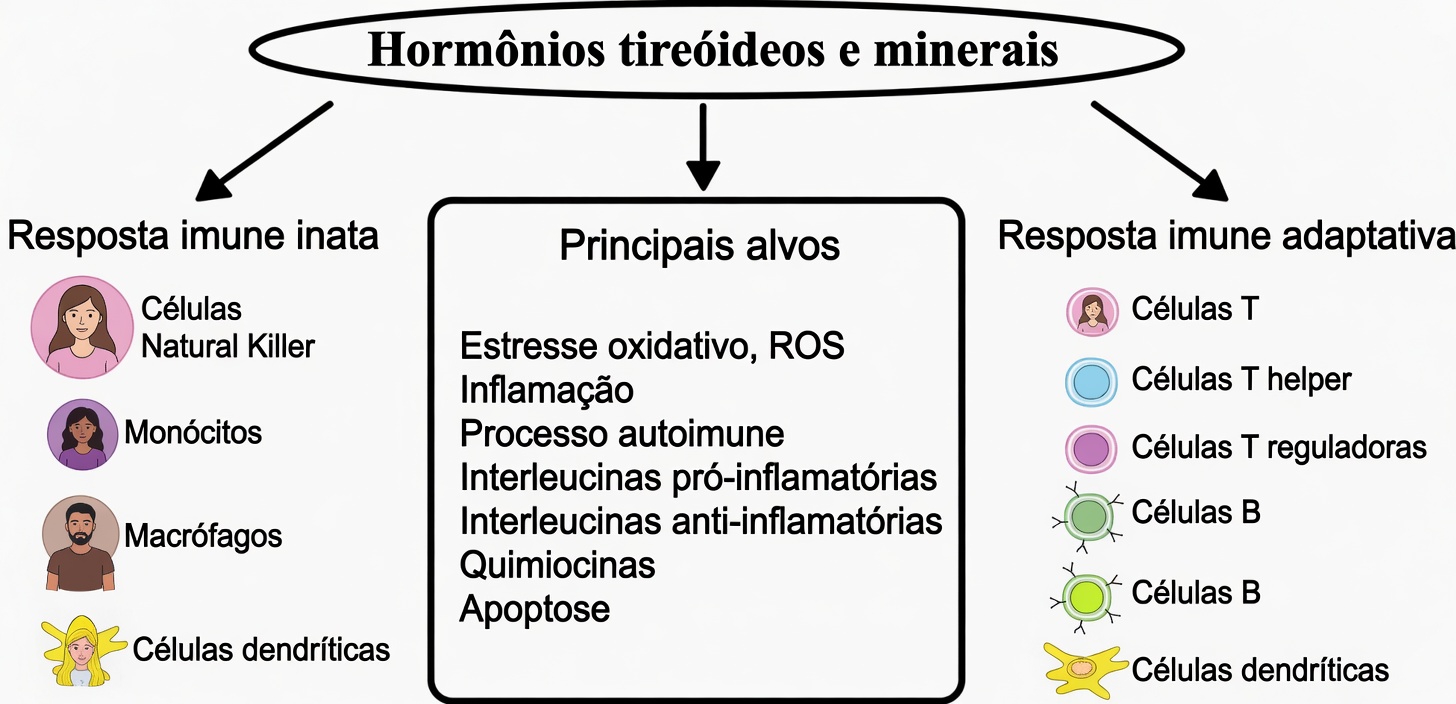 Explorando o papel de dois minerais essenciais no apoio à saúde da tireoide