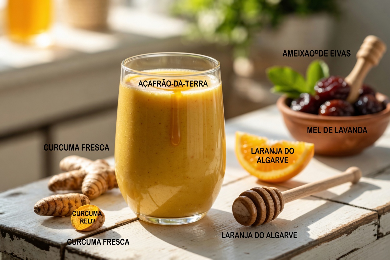 2 Colheres de Sopa Todas as Manhãs: Descubra Esta Receita Fácil com Cúrcuma, Gengibre, Limão, Mel e Sementes de Chia