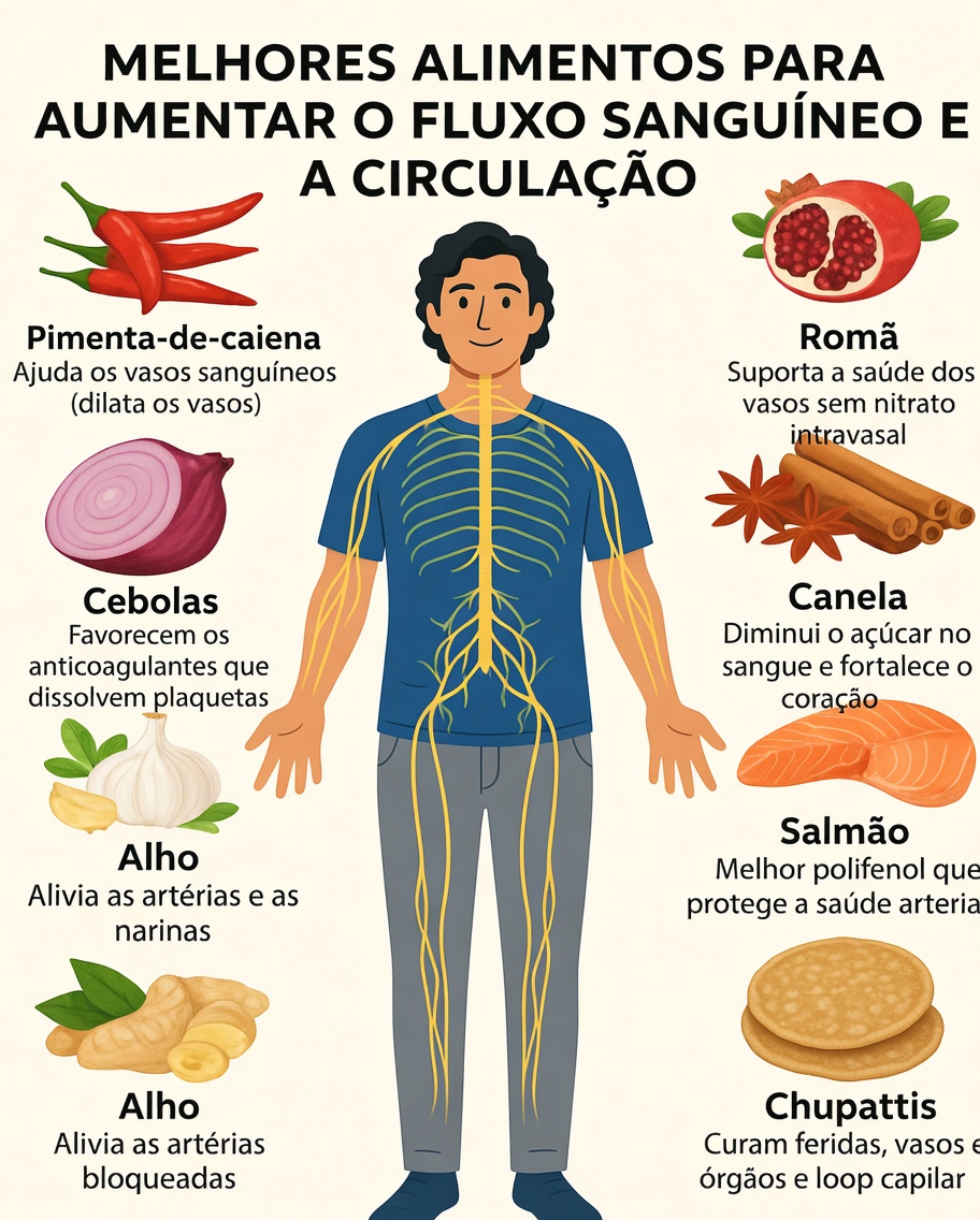Descubra as 5 melhores ervas naturais do dia a dia para ajudar a manter a circulação sanguínea e o fluxo saudáveis nas pernas
