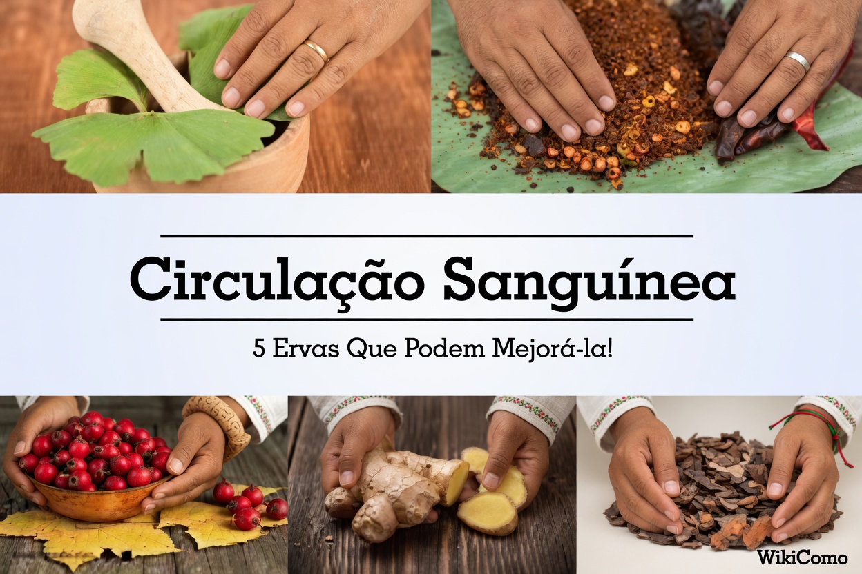 Descubra as 5 melhores ervas naturais do dia a dia para ajudar a manter a circulação sanguínea e o fluxo saudáveis nas pernas