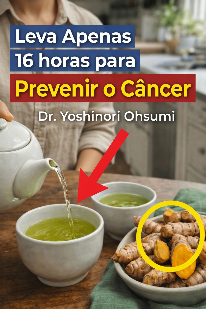 Como o jejum intermitente de 16 horas combinado com chá verde e cúrcuma pode apoiar o bem-estar celular natural