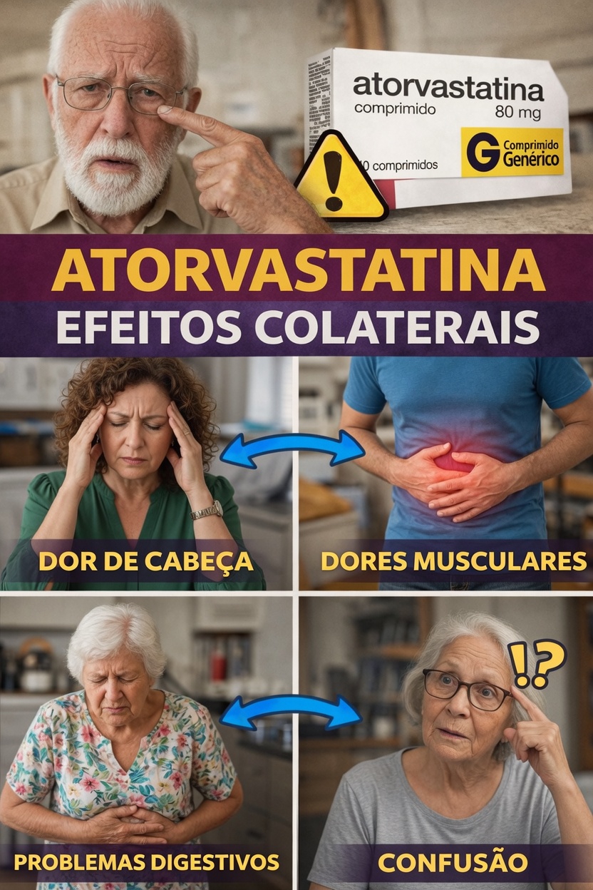 Efeitos Colaterais da Atorvastatina: O Que Você Precisa Saber Sobre Reações Comuns e Como Gerenciá-las