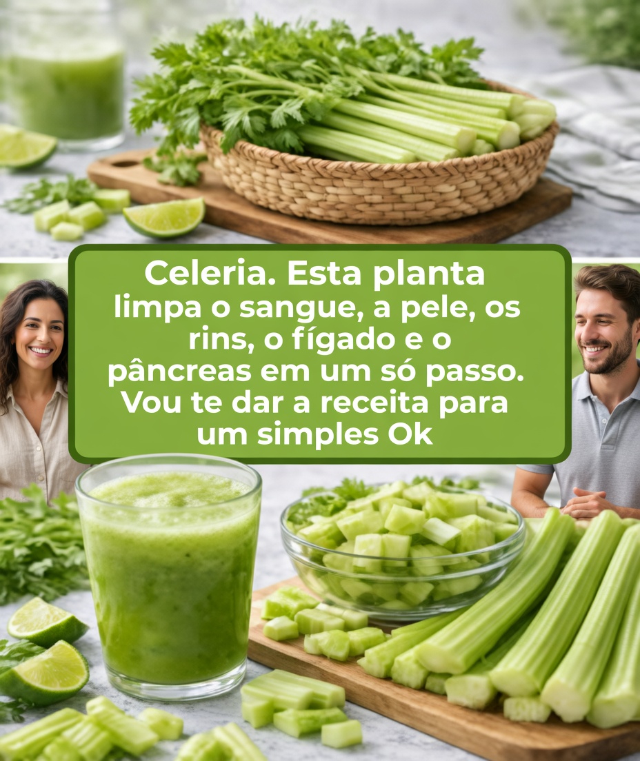 Descubra Como Apoiar a Saúde do Seu Fígado Naturalmente com Hábitos Diários Simples e Ideias de Suco de Aipo
