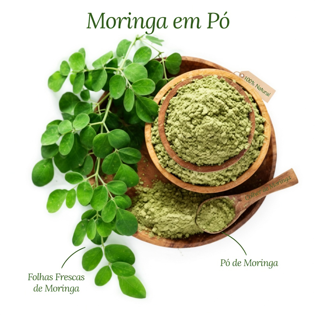 Folhas de Moringa Oleifera: Explorando Insights Nutricionais e Usos Cotidianos para Apoio ao Bem-Estar