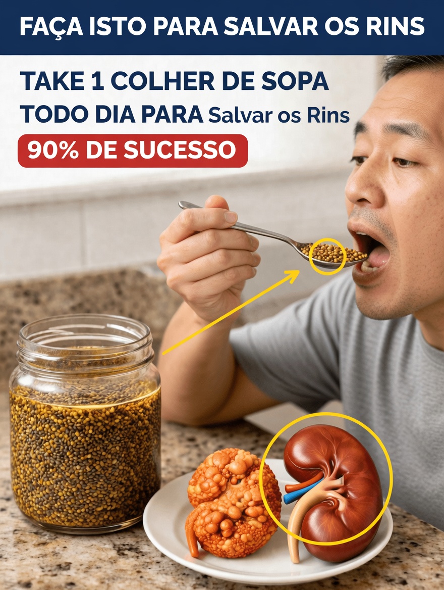 Descubra Este Fácil Hábito Diário de Uma Colher de Sopa com Linhaça e Mel para Apoiar a Saúde dos Rins