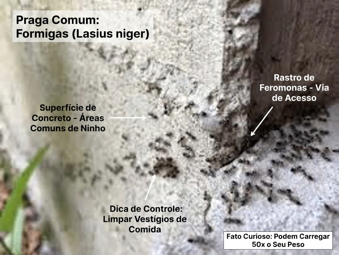 Por que as pragas continuam voltando para a sua casa