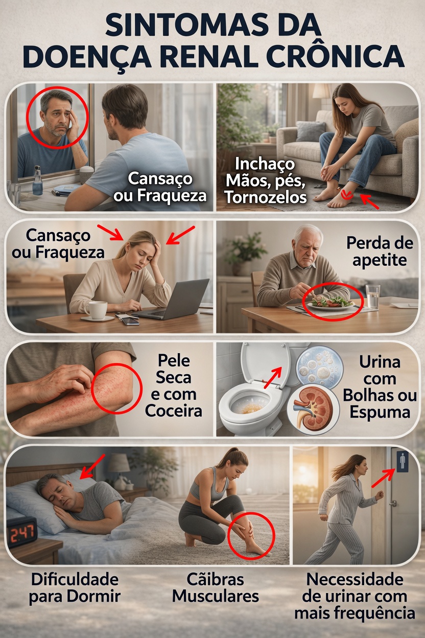 10 Sinais de Alerta Precoce da Doença Renal Crônica que Você Nunca Deve Ignorar