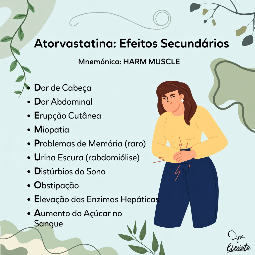 Você Está Tendo Sintomas Incomuns Enquanto Toma Atorvastatina? 15 Efeitos Colaterais Menos Conhecidos aos Quais Ficar Atento