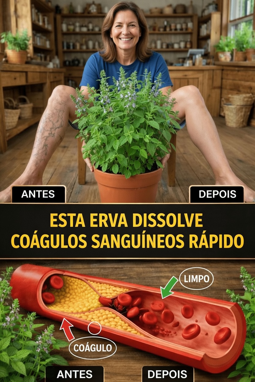 Ervas naturais para ajudar na circulação sanguínea saudável nas pernas
