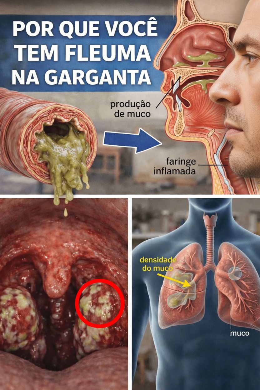 Por Que Você Tem Catarro Persistente na Garganta e Fatores do Dia a Dia Que Você Deve Conhecer