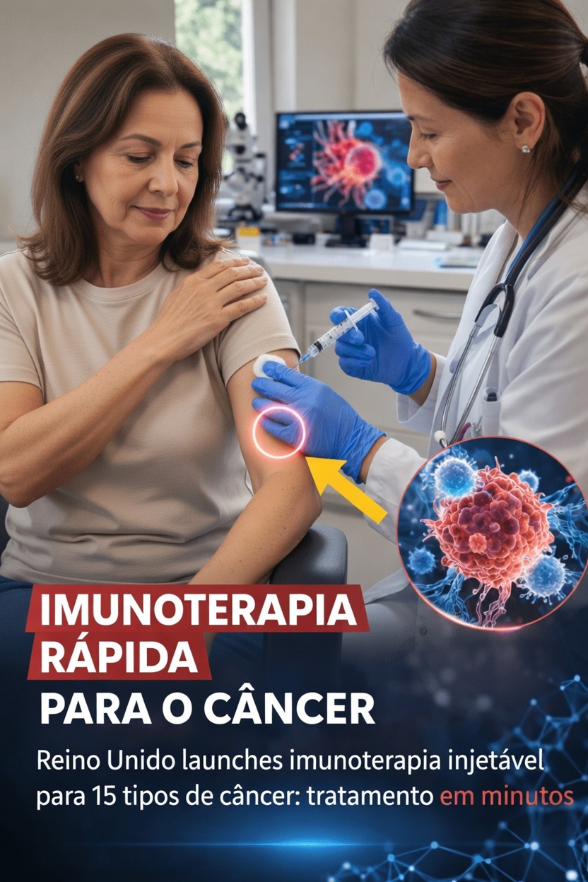O que a nova injeção contra o câncer de 5 minutos da Inglaterra significa para os pacientes e os cuidados