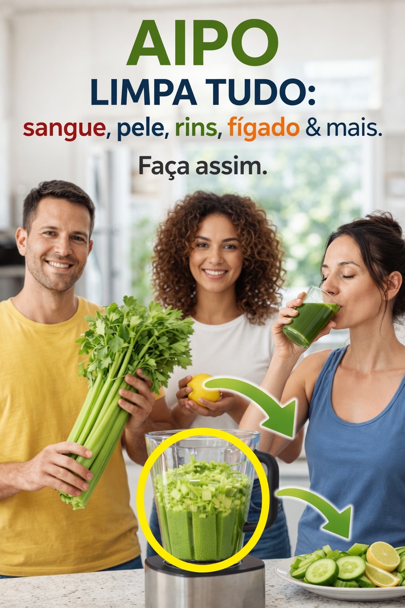 O Suco de Aipo é uma Maneira Simples de Apoiar o Bem-Estar Natural do Seu Corpo? Descubra os Fatos e Como Experimentá-lo