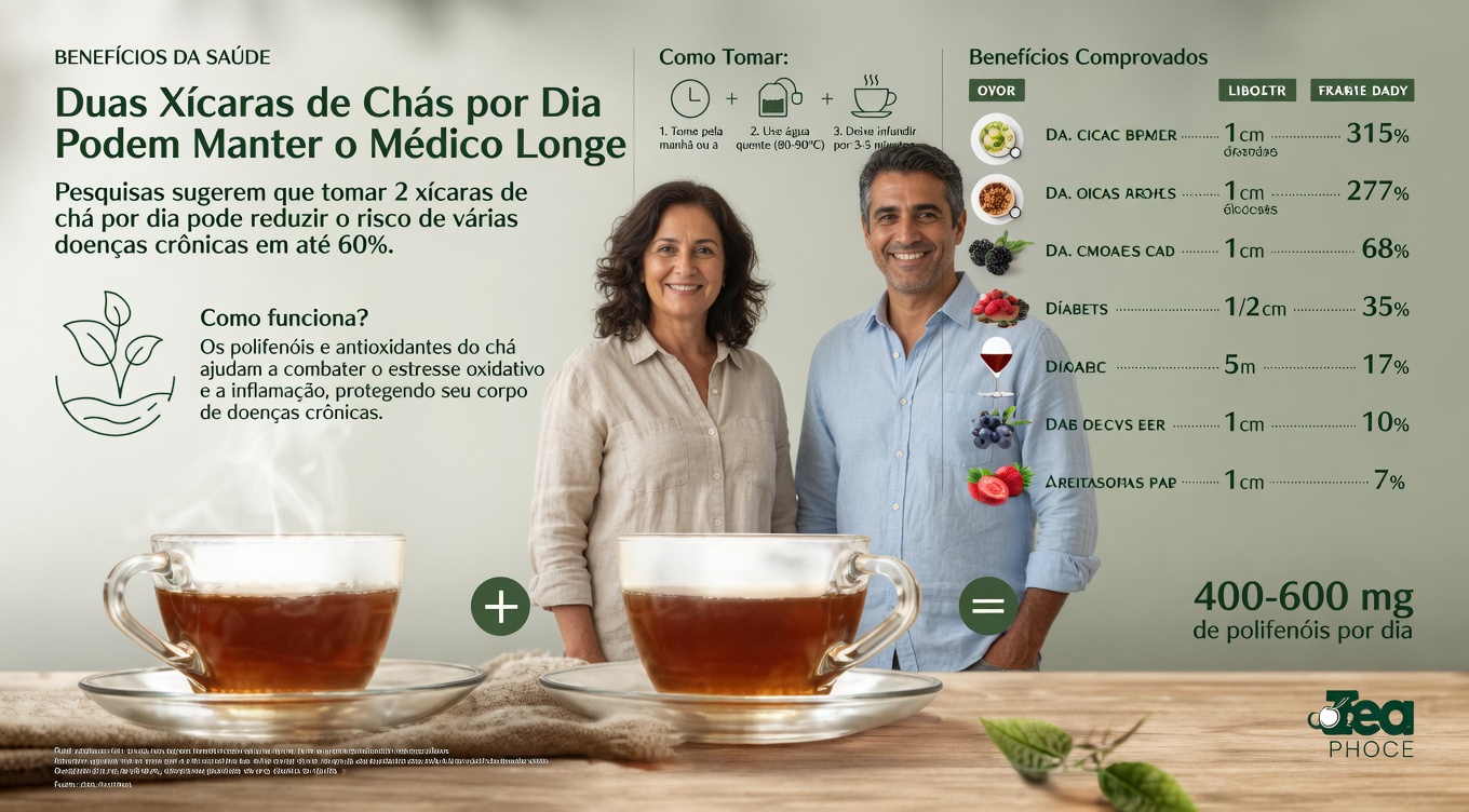 Por que os chás de ervas podem ajudar a manter a força e a mobilidade após os 60