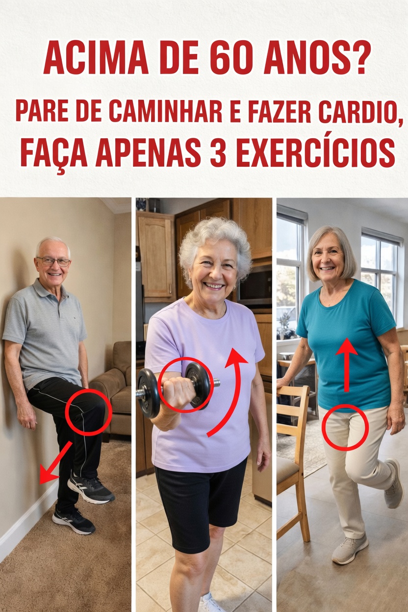 Por que caminhar sozinho pode não ser suficiente após os 60