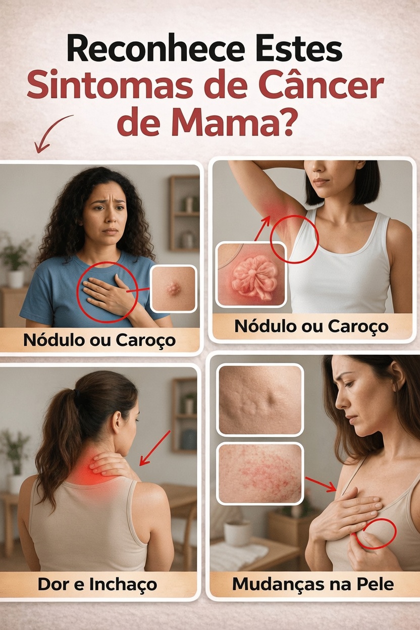 Você Está Ignorando Estes Sinais Precoces de Câncer de Mama? O Que Toda Mulher Deve Saber