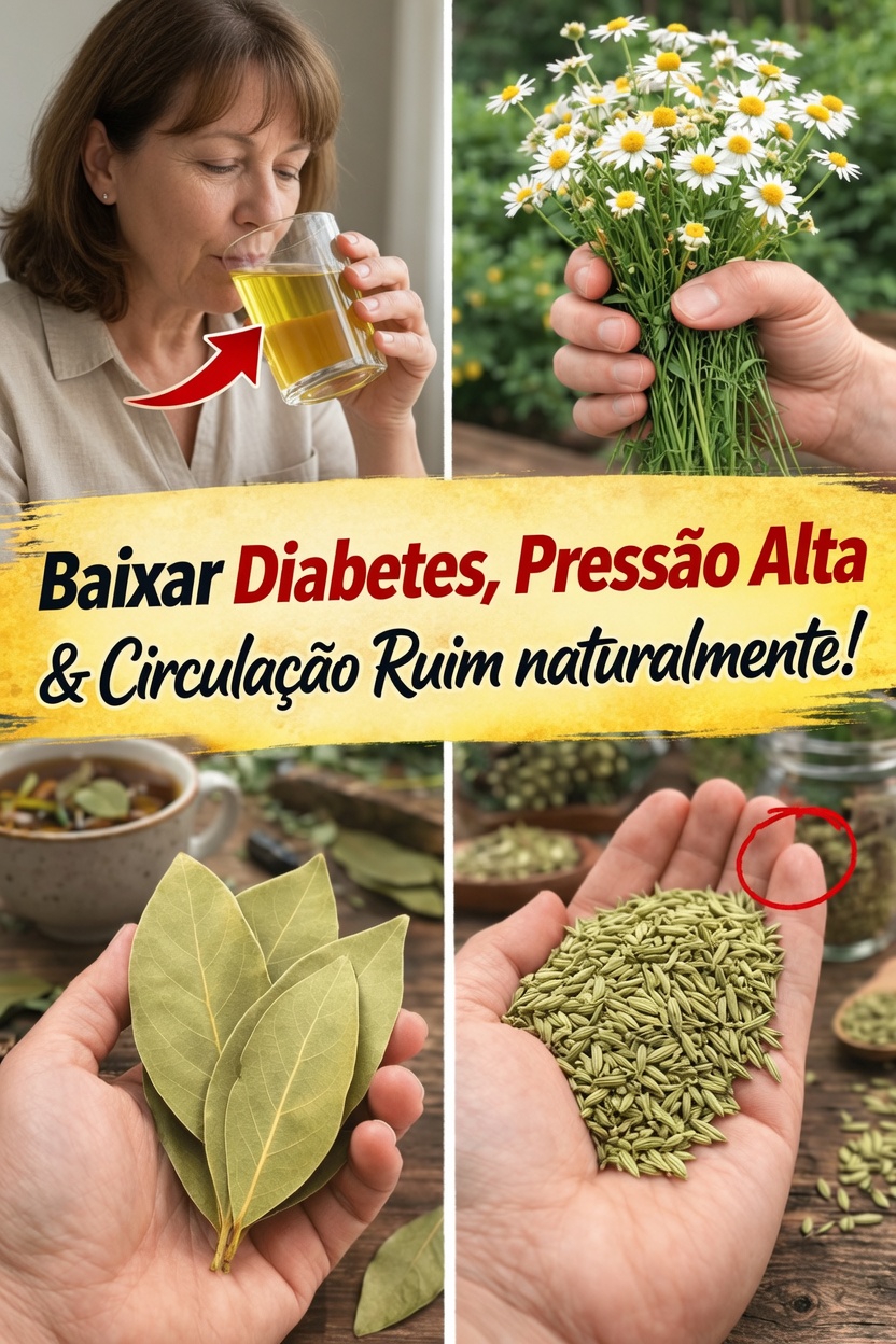 Chá de Louro: Um Hábito Natural Simples para Ajudar a Controlar o Açúcar no Sangue, a Pressão Arterial e a Circulação
