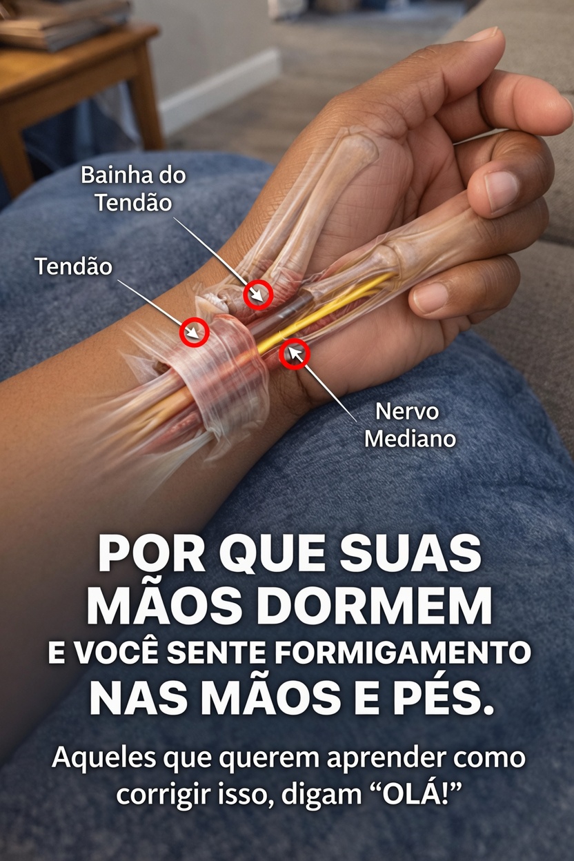 Por que suas mãos e pés frequentemente ficam dormentes ou formigando? Causas comuns e maneiras simples de aliviar isso