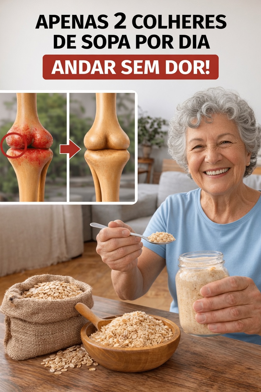 Por que comer apenas 2 colheres deste alimento todos os dias pode ajudar no conforto dos seus joelhos