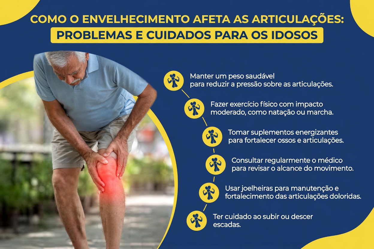 Por que o conforto das articulações importa à medida que envelhecemos