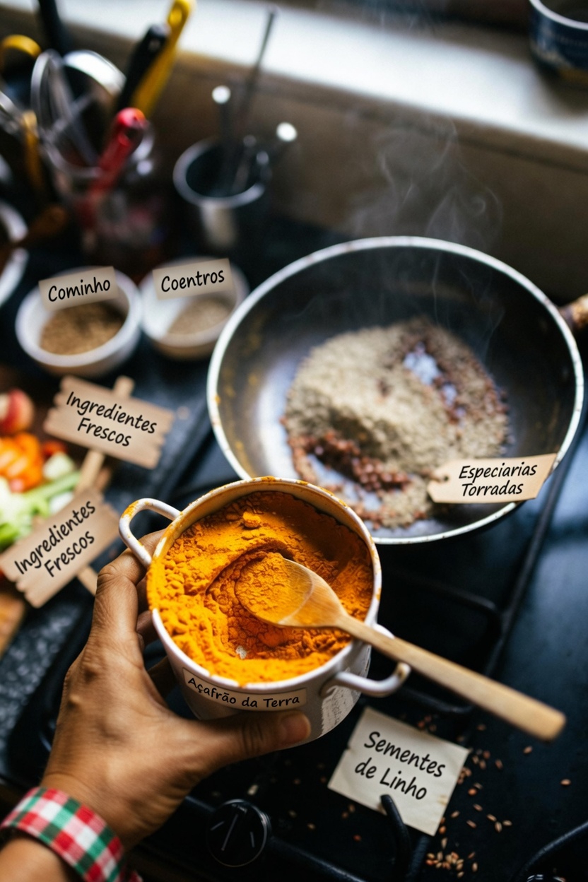 Descubra 5 Especiarias Comuns da Cozinha que Podem Apoiar a Saúde dos Rins com Receitas Saborosas e Simples