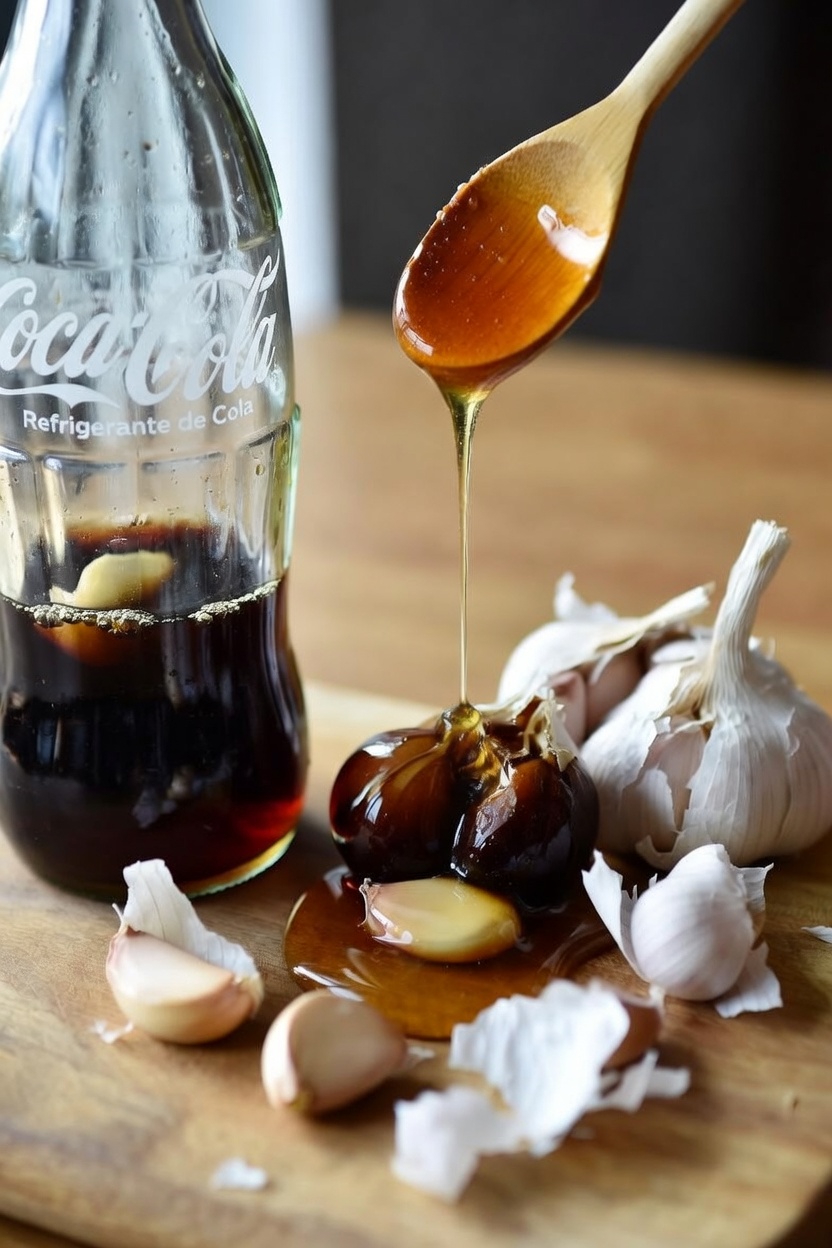 Explorando a Curiosa Combinação de Alho, Coca-Cola e Mel: Uma Simples Receita Caseira