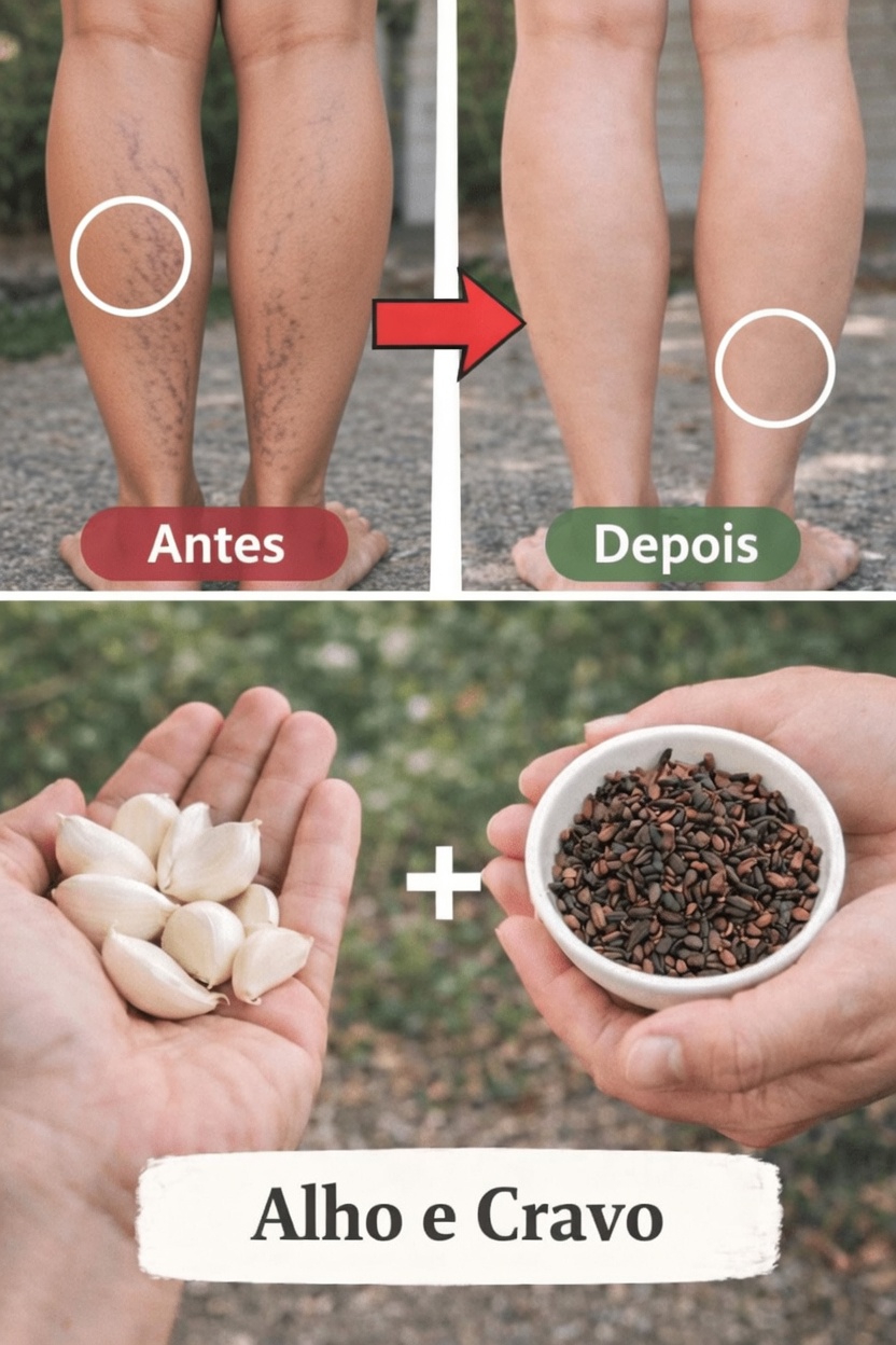 Explorando Formas Naturais de Ajudar a Promover o Conforto nas Pernas com Alho e Cravo-da-Índia