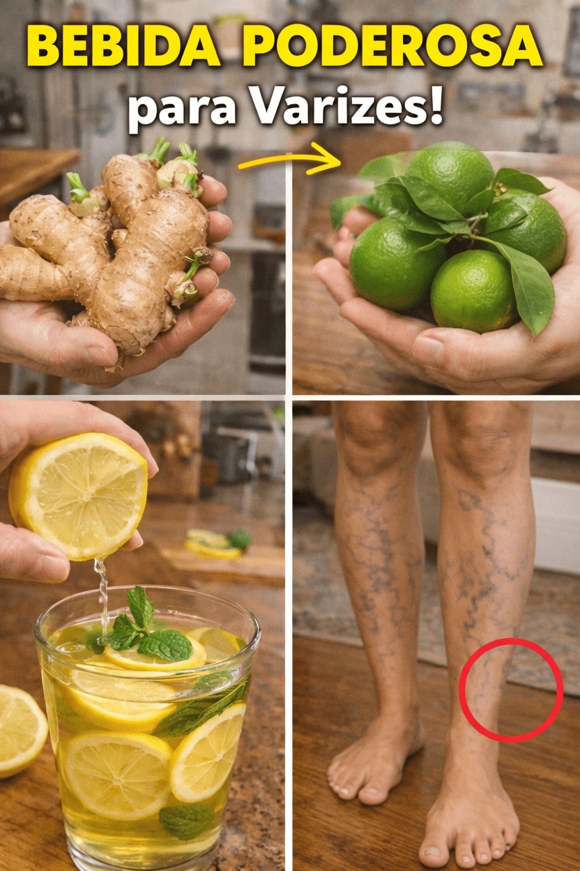 Uma Simples Bebida Caseira de Gengibre, Limão e Hortelã: O Que Você Precisa Saber para Hábitos Saudáveis para o Coração