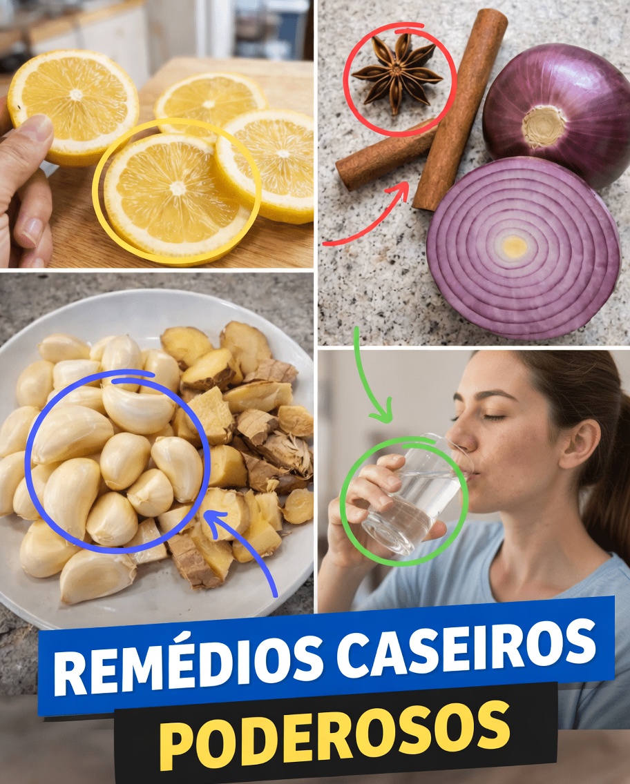Infusão de Ervas Caseira Simples: Explorando Canela, Cravo, Alho, Gengibre, Limão e Cebola Juntos