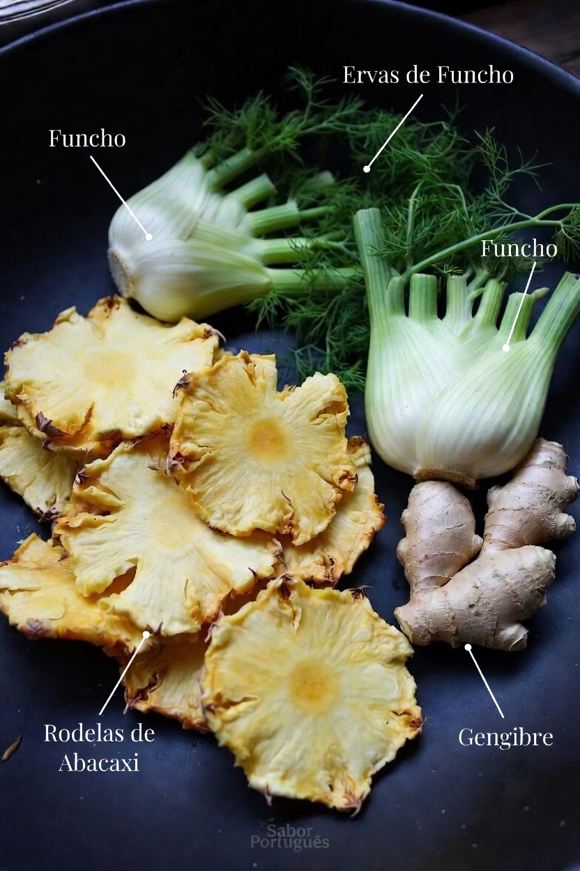 Descubra uma Receita Simples de Bebida Noturna com Abacaxi, Gengibre e Funcho para Apoiar a Saúde dos Rins