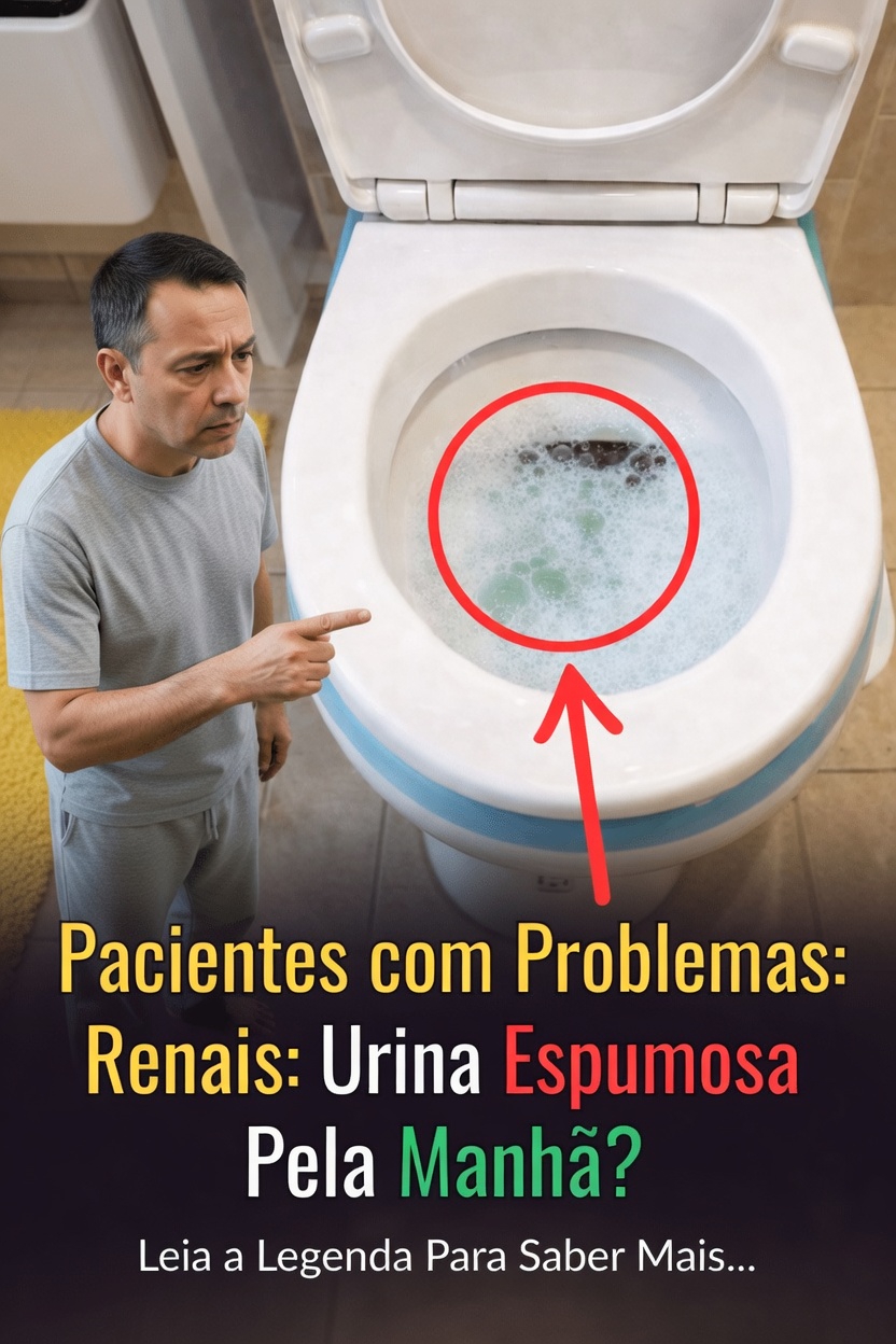 A urina espumosa pela manhã é uma ocorrência normal ou algo a se observar na saúde renal?