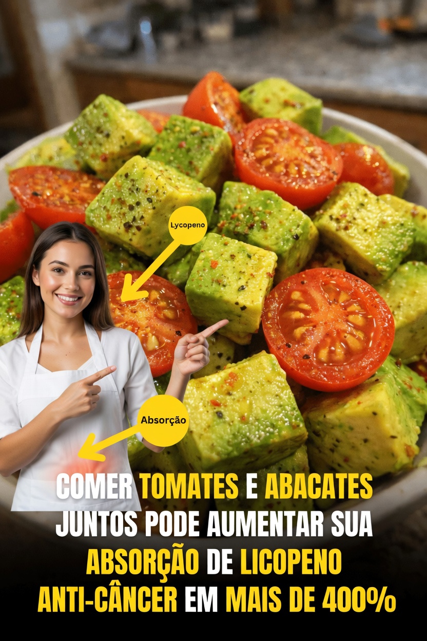 Você está deixando de lado este simples hábito com tomate e abacate depois dos 50?