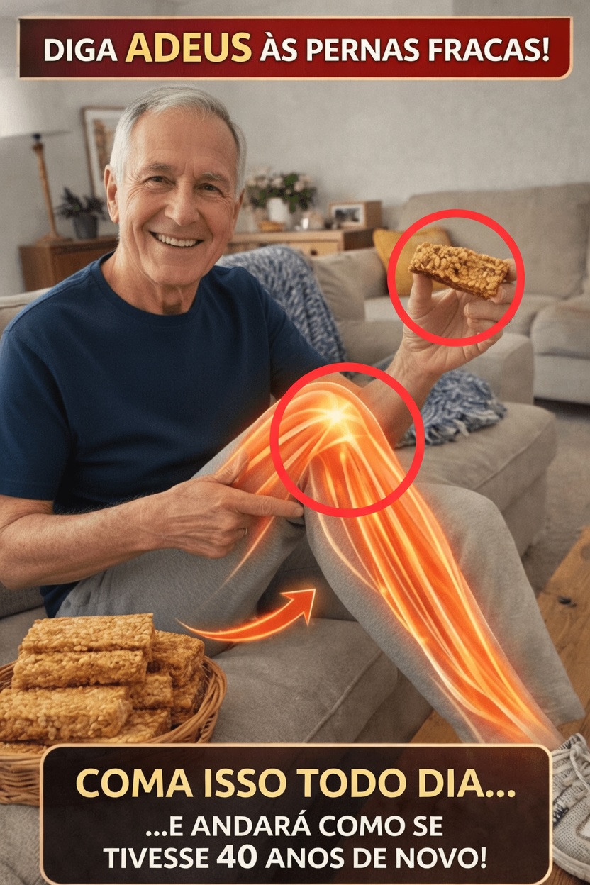 7 alimentos que ajudam naturalmente a fortalecer os músculos das pernas à medida que você envelhece