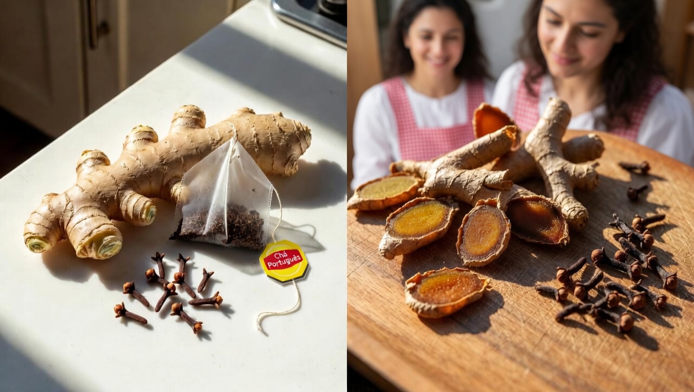 Uma Maneira Simples de Desfrutar de Gengibre, Cravo-da-Índia e Chá-Preto na Sua Rotina Diária