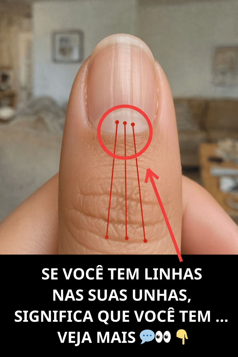 O que aquelas linhas nas suas unhas podem estar dizendo sobre a sua saúde