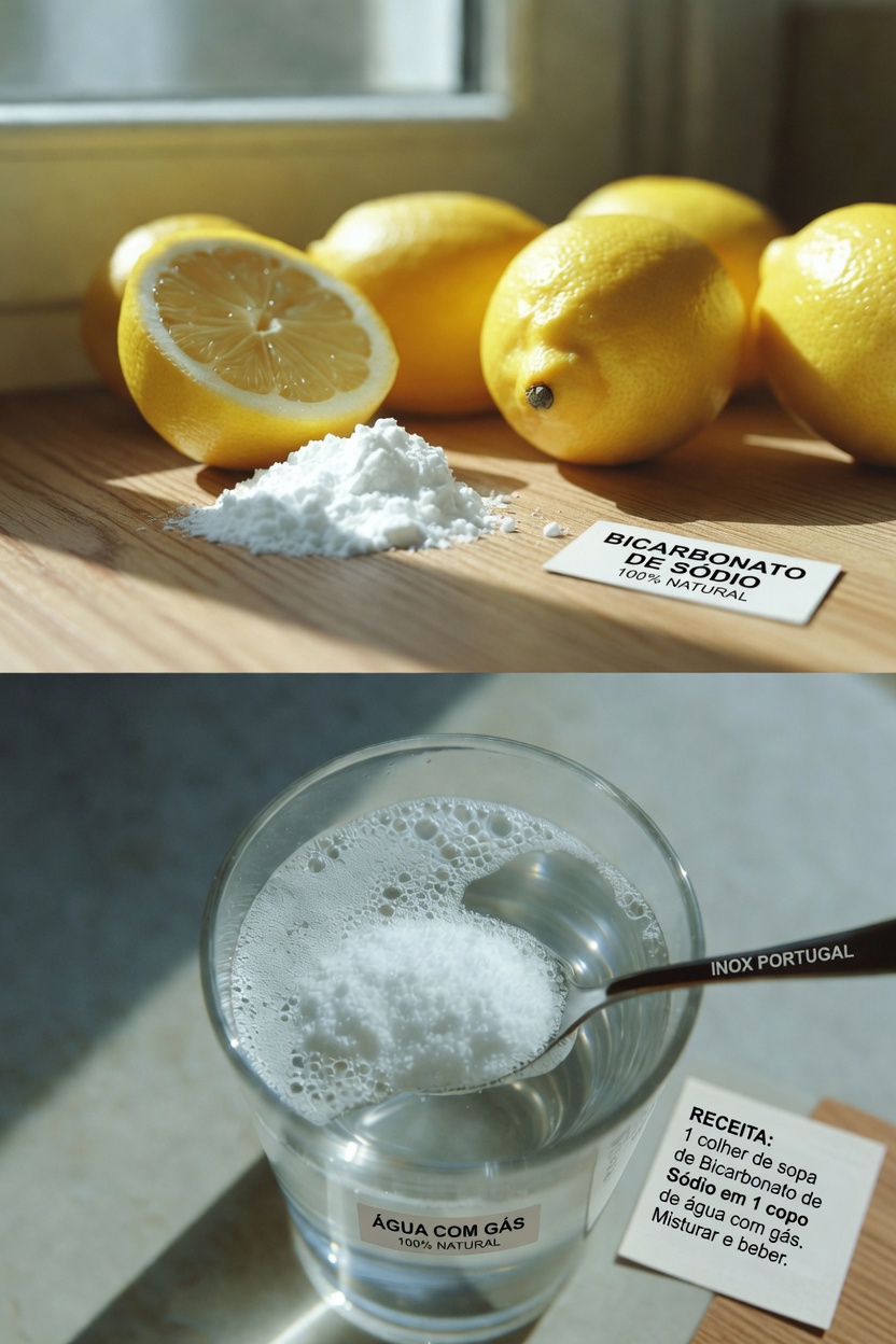 O Que Exatamente É Água com Bicarbonato de Sódio e Limão?