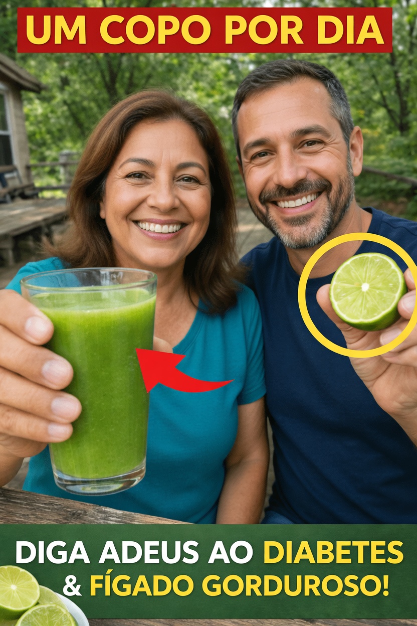 Um Simples Hábito Diário de Bebida Verde para Apoiar a Saúde do Seu Fígado, o Equilíbrio do Açúcar no Sangue e a Circulação