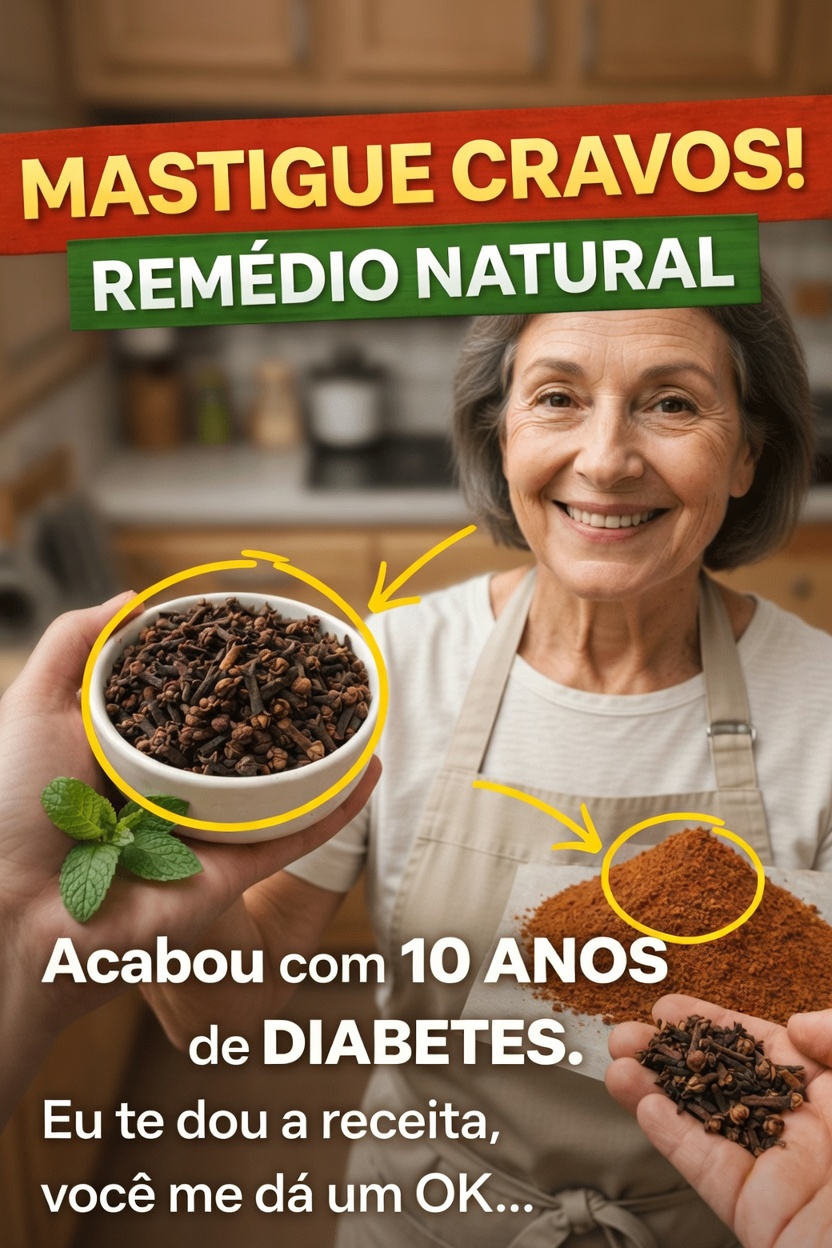 Mastigue apenas 2 cravos por dia — você vai se surpreender com o que acontece