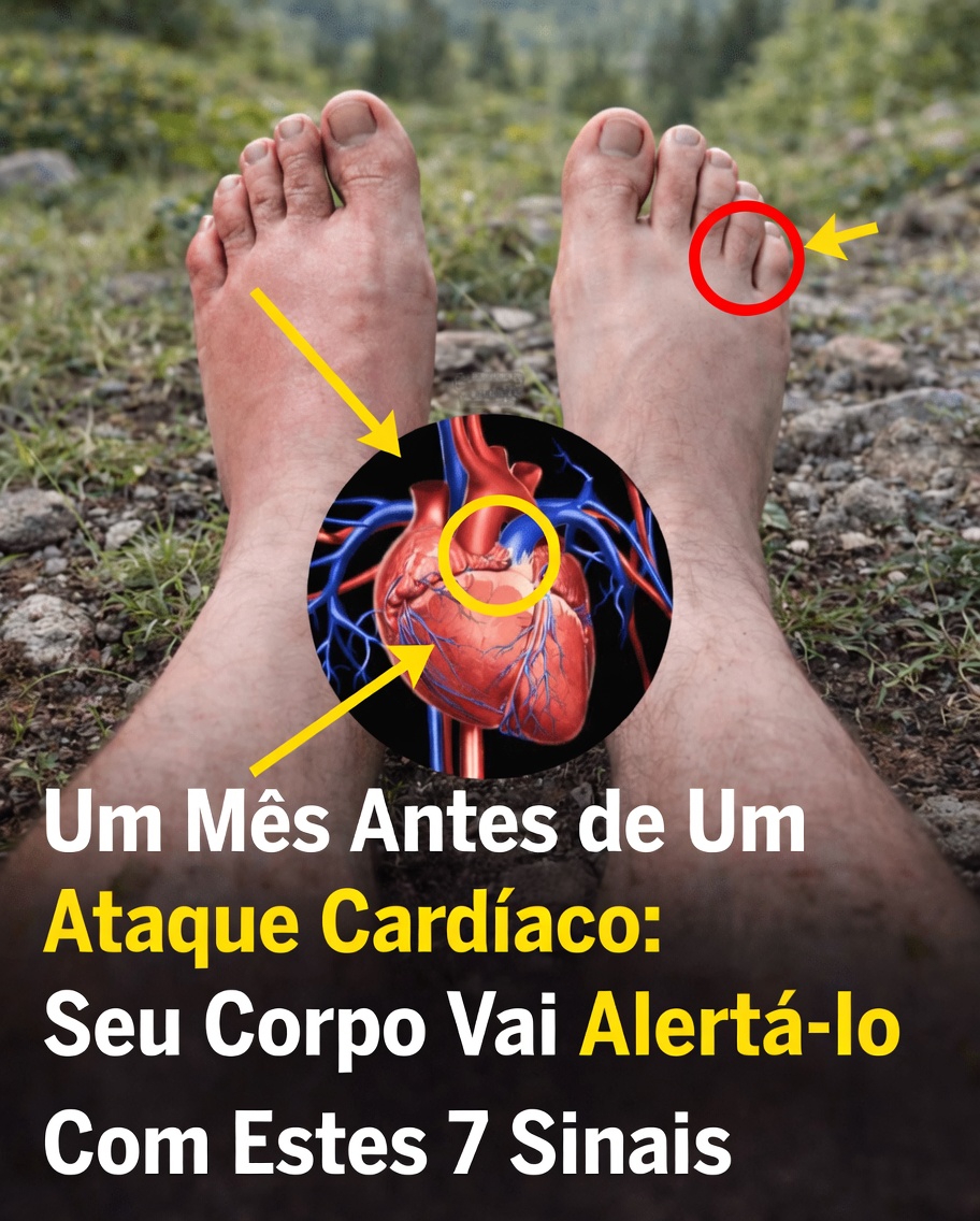 7 Principais Sinais de Alerta que Seu Corpo Pode Estar Enviando Semanas Antes de um Ataque Cardíaco