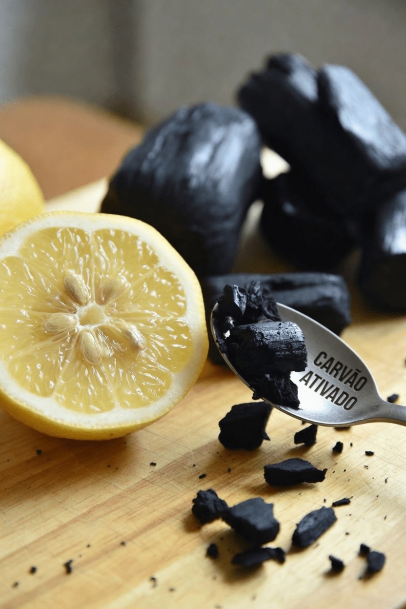 Descubra este simples truque doméstico com limão e carvão que torna a vida cotidiana mais fácil e acessível