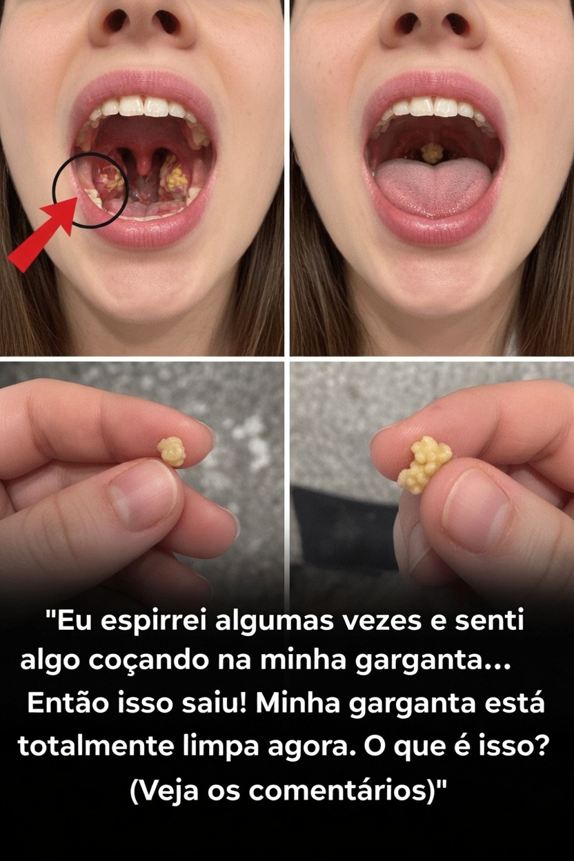 O Que É Aquele Pequeno Caroço que Saiu da Sua Garganta Depois de Espirrar? Entendendo os Cáseos Amigdalianos