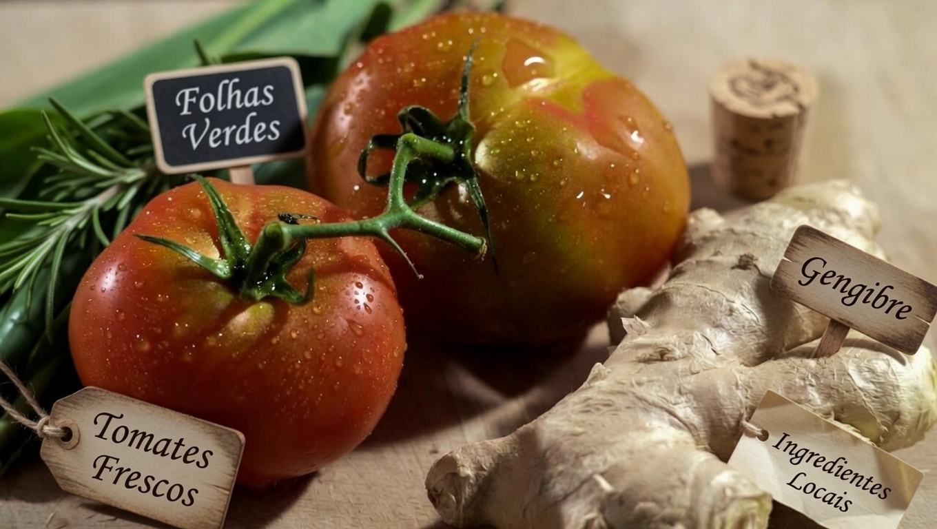 Descubra como um simples refresco de gengibre e tomate pode ajudar a manter seus níveis naturais de energia