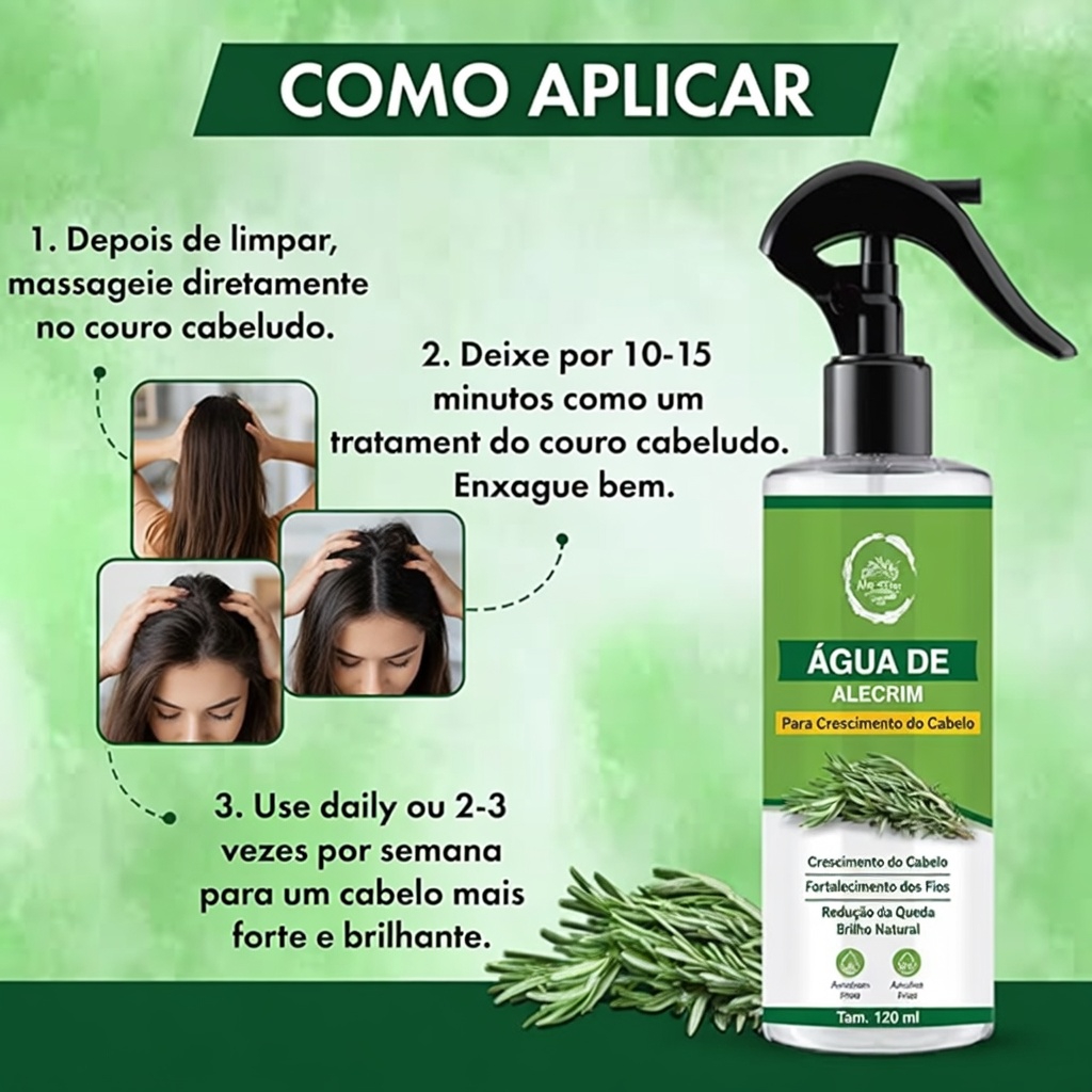 Poderia a água de alecrim e cravo ser o hábito de cuidados com o cabelo que muitos adultos ignoram?