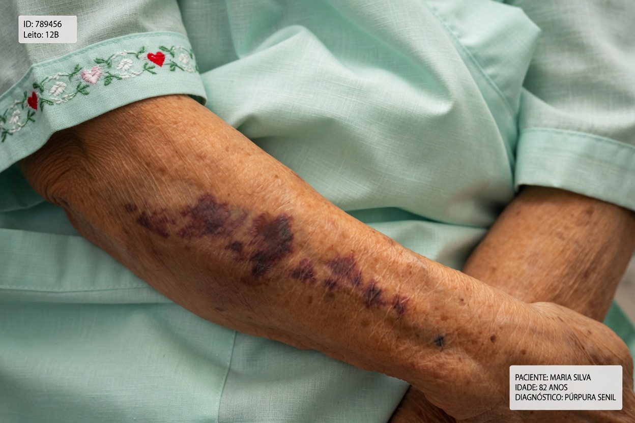 O que significa a cor do seu hematoma? Um alerta que seu corpo pode estar enviando