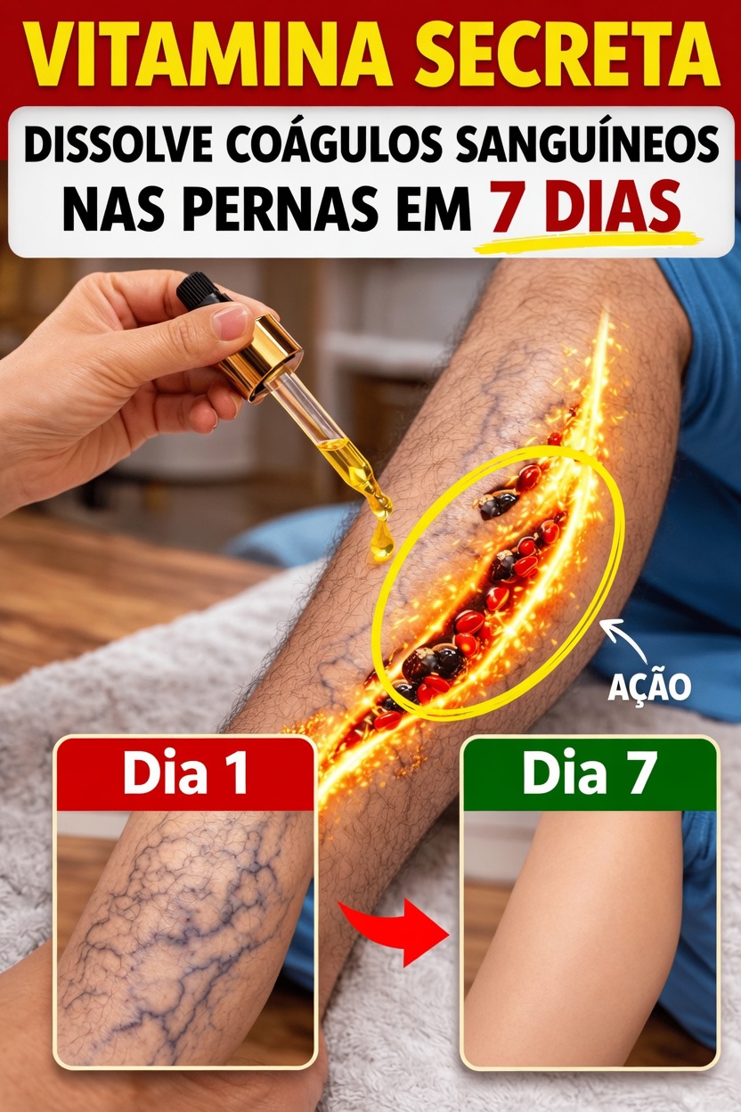 Uma vitamina pode ajudar a manter a circulação saudável em pernas envelhecidas?