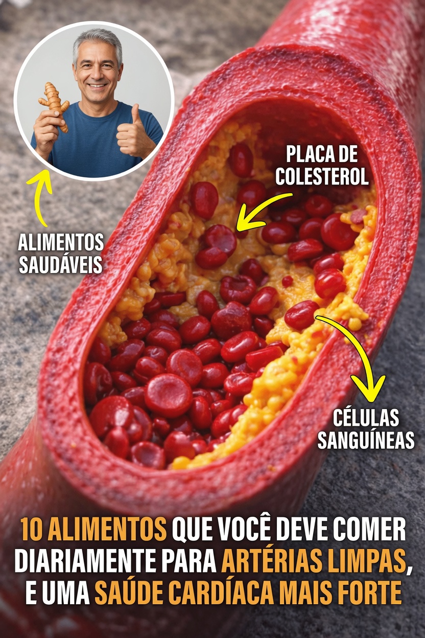 Os 10 Melhores Alimentos Que Ajudam a Manter as Artérias Desobstruídas e a Apoiar a Saúde do Coração