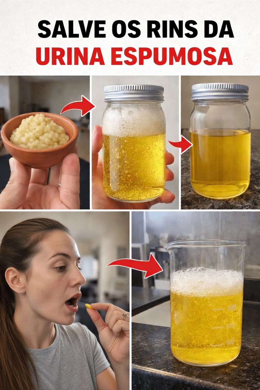 Aviso sobre urina espumosa: 10 bebidas simples que podem ajudar a equilibrar os rins